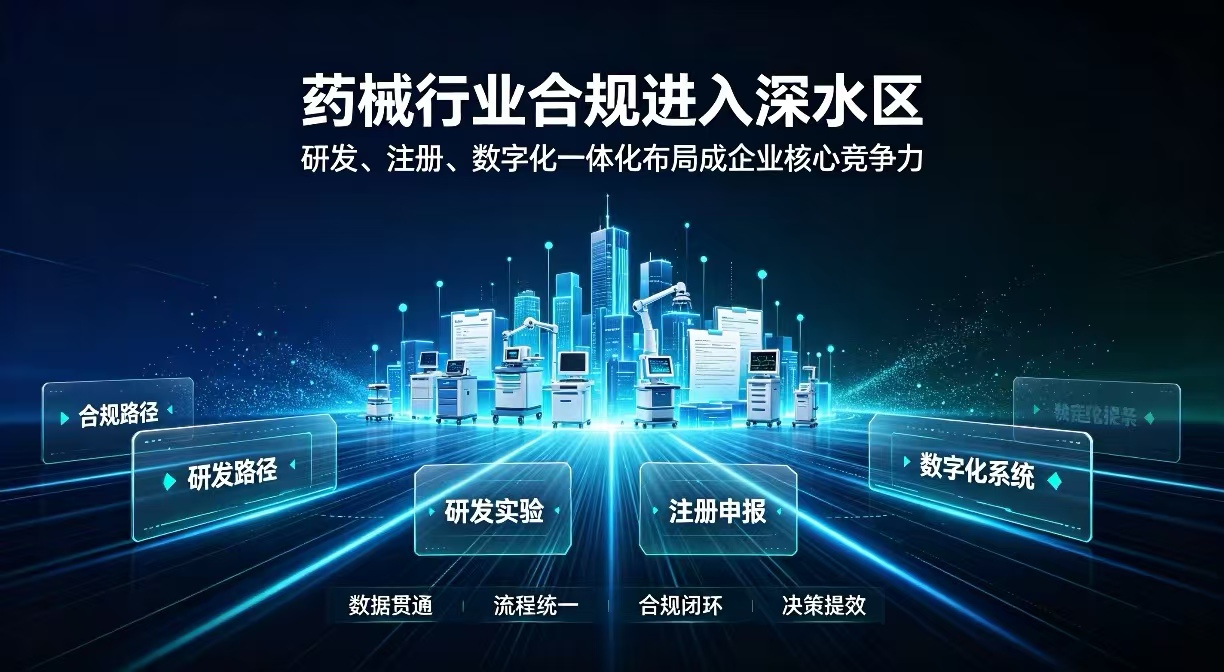 药械行业合规进入深水区:研发、注册、数字化一体化布局成企业核心竞争力